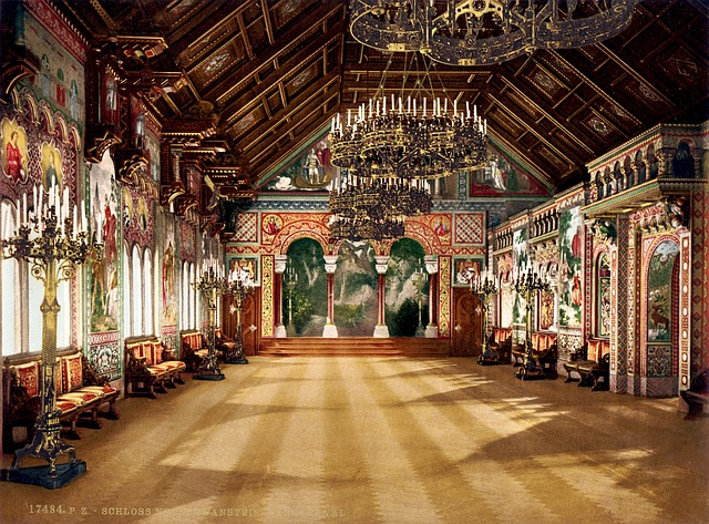 Sala de los Cantores de Neuschwanstein
