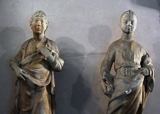 Los profetas de Donatello.