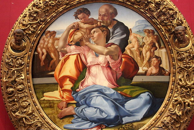 LA Sagrada Familia, obra de la pintura renacentista italiana
