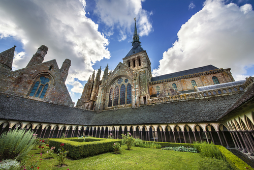 Abadía del espectacular Mont Saint-Michel