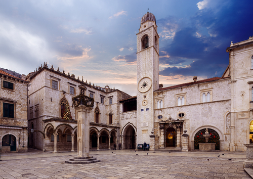 Palacio Sponza en Dubrovnik