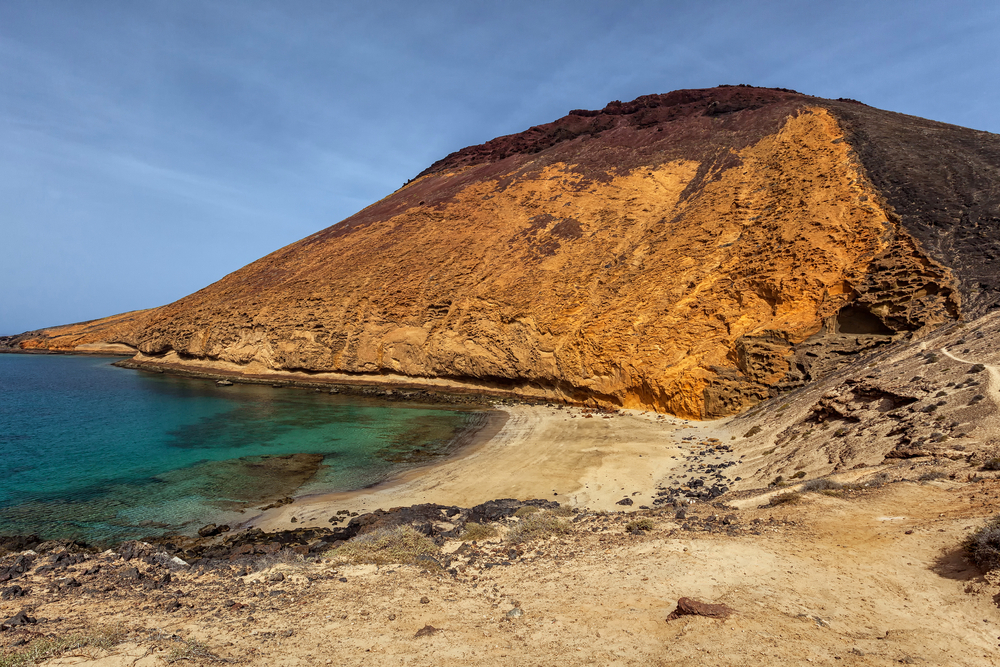 Playa La Cocina en La Graciosa