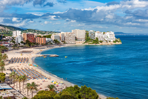 Magaluf, uno de los sitios para alojarse en Mallorca