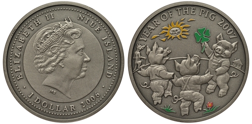 Moneda de Niue, uno de los países menos conocidos