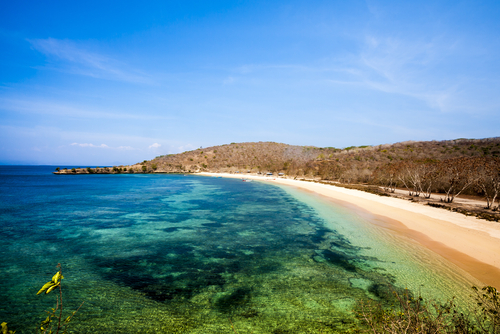 Pink Beach en Lombok