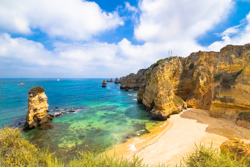 Playa de Doña Ana en Portugal