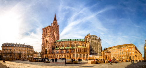 Exterior de la Catedral de Estrasburgo