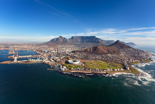 Ciudad del Cabo en Sudáfrica, una de las ciudades más peligrosas del mundo