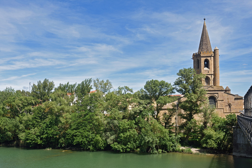 Pueblos de Navarra, vista de Sangüesa