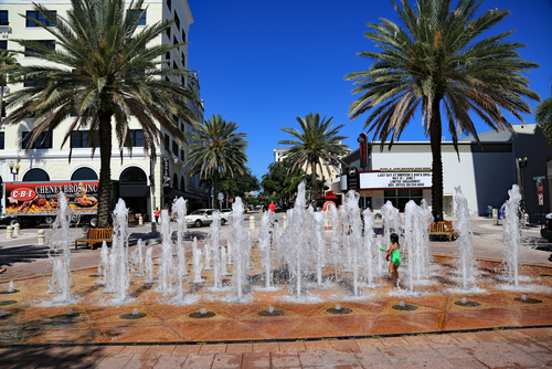 Waterplay en West Palm Beach
