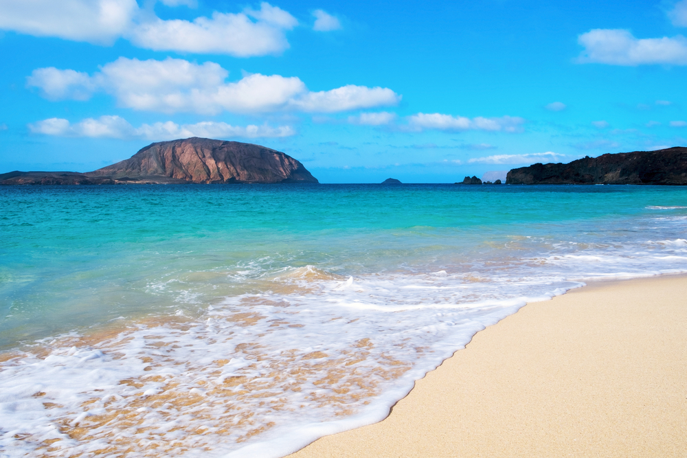 Playa de las Conchas en La Graciosa