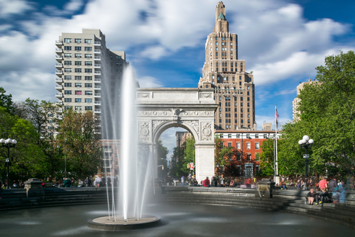 Wasinghton Square Park en Nueva York