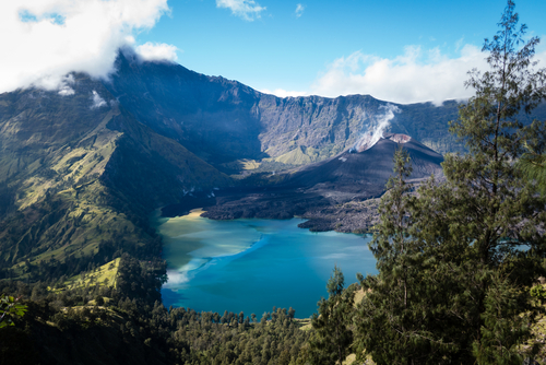 Parque Nacional Gunund Rinjani en Lombok