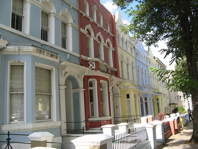 Notting Hill, una de las zonas para alojarse en Londres