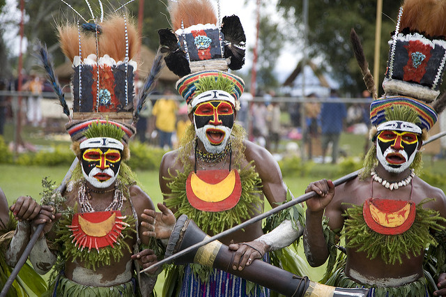 Festival Sing Sing en Papúa Nueva Guinea