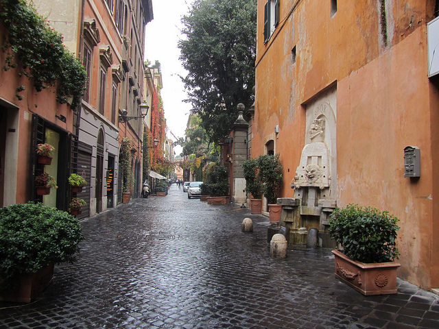 Vía Margutta, uno de los rincones secretos de Roma