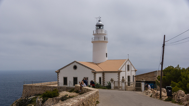 Faro de Capdepera en Cala Rajada