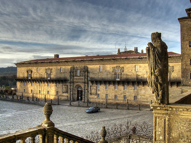Hostal dos Reis Católicos, lugar para alojarse en Santiago