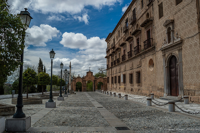 Abadía en el barrio de Sacromonte