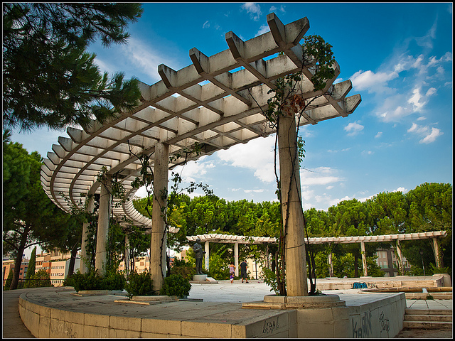 PArqueTierno Galván en el barrio de Legazpi