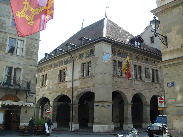Ayuntamiento, uno de los sitios que ver en Ginebra 