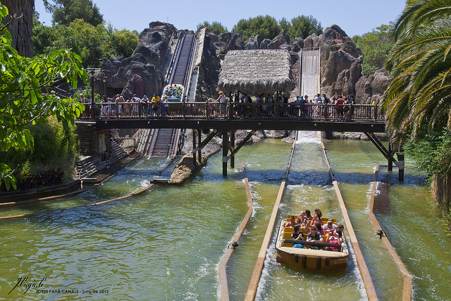 Atracciónen PortAventura