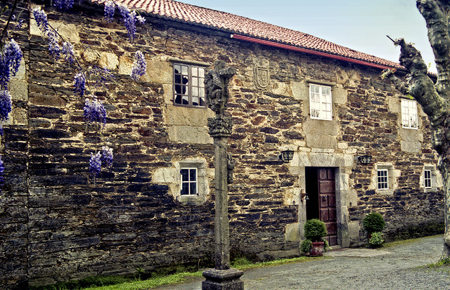 Pazo Andeade para alojarse en Santiago