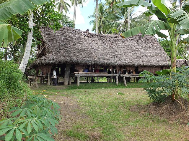 Poblado en Papúa Nueva Guinea
