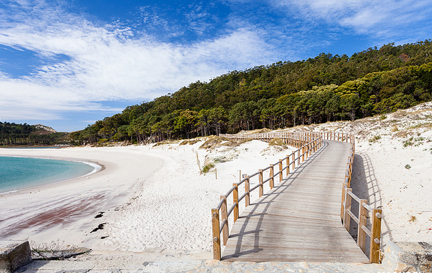 Islas Cíes uno de los lugares que ver en Galicia