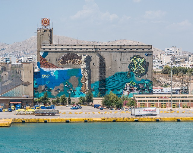 Graffitis en Atenas