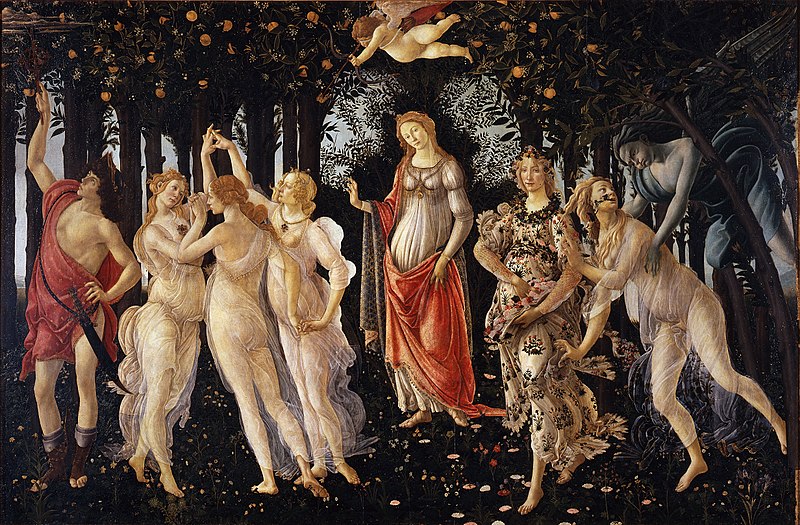La Primavera de Botticelli.