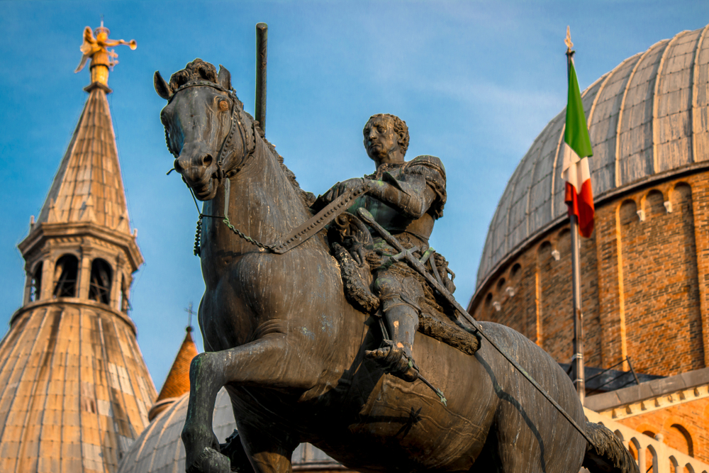 Condotiero Gattamelata de Donatello.