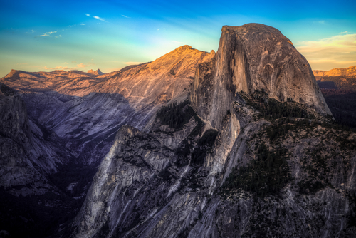 Half Dome, una delas montañas más bonitas del mundo