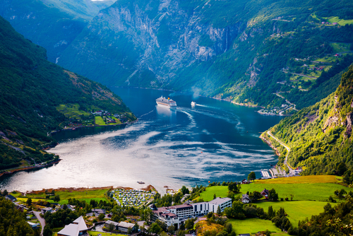 Fiordo Geiranger en Noruega