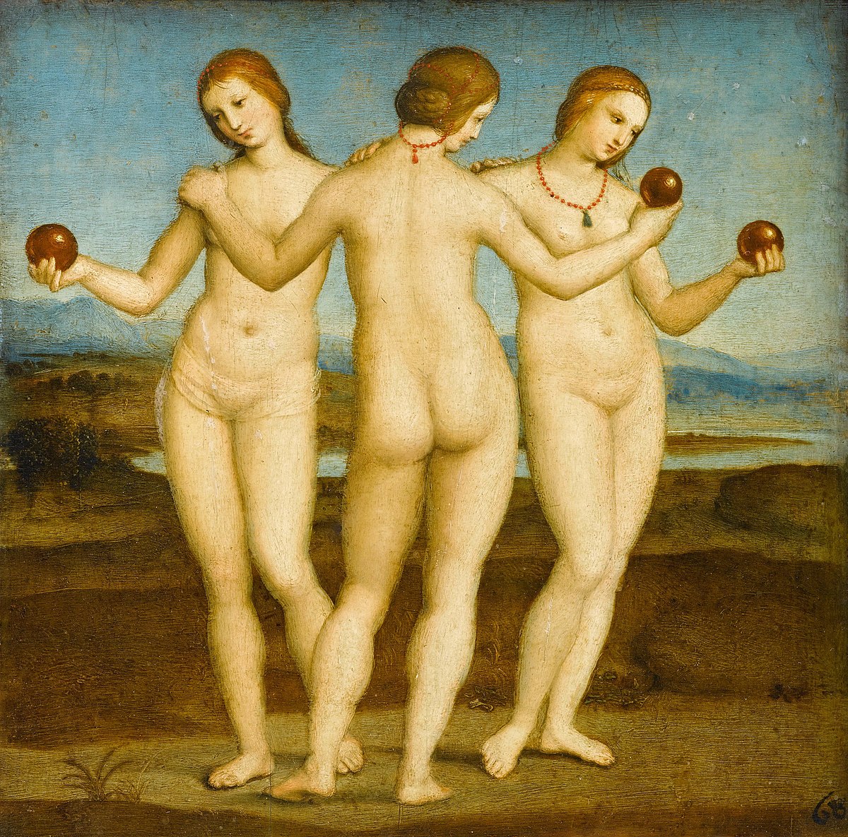 Las tres gracias de Rafael