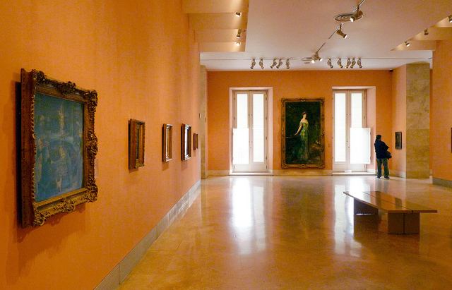 Interior del Museo Thyssen