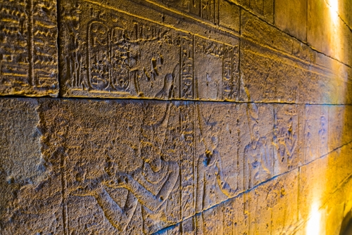 Interior del Templo de Debod