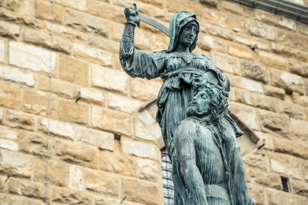 Judith y Holofernes de Donatello.