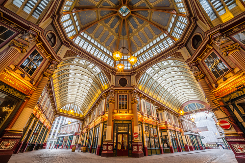 Leadenhall Market, uno delos rincones de Londres más curiosos