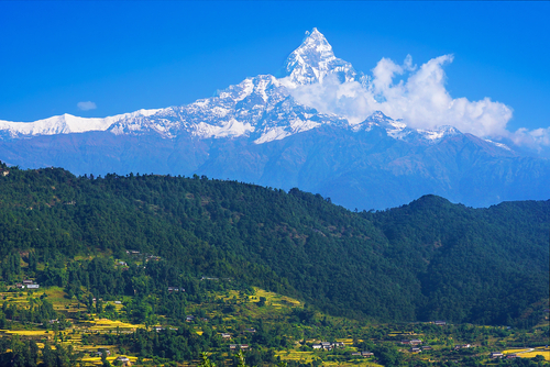Machapuchare, una de las montañas más bonitas