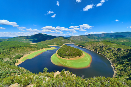 Meandro Melero, uno de los paisajes españoles más bonitos