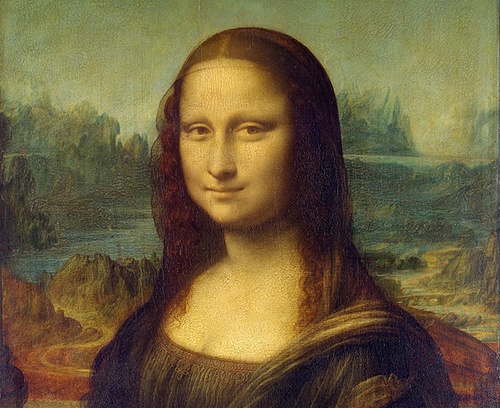 La Gioconda de Leonardo, uno de los pintores del Renacimiento.