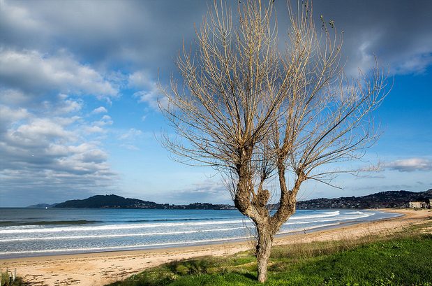 Playa América en Pontevedra