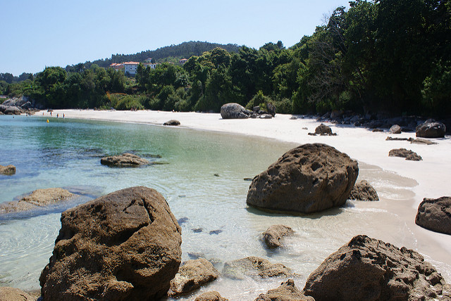 Playa Castiñeiras en Pontevedra