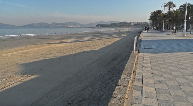 Playa de Samil en Pontevedra