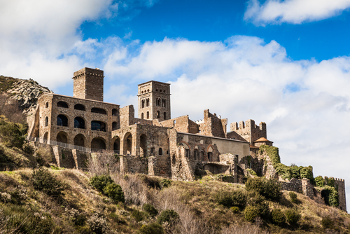 Monasterio de Sant Pere de Rodas en Port de la Selva