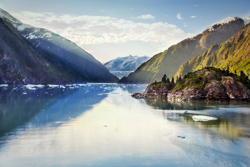 Fotos de Alaska, fiordo Tracy Arm