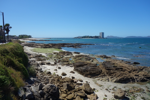 Playas de Pontevedra, Samil en Vigo