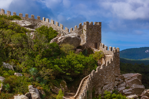 Castelo dos Mouros en Sintra