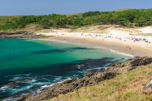 Playas de Pontevedra, playa Melide